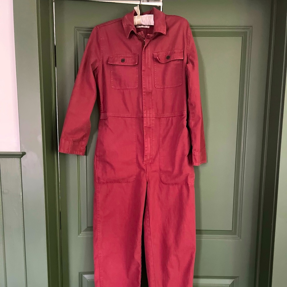 Madewell cotton canvas jumpsuit
